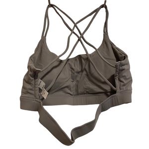 🌟5 for $10🌟Gray Crossback Padded Large Sports Bra NWOT
